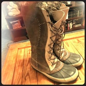 Sorel Tall boots!